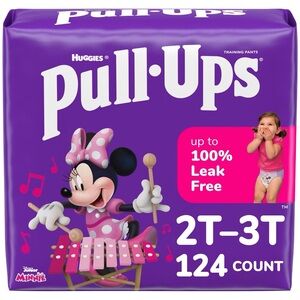 Huggies Pull-Ups Training Pants - Purple Minnie Design